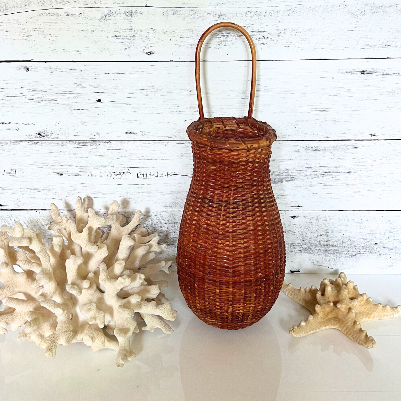 vintage Nantucket wall vase