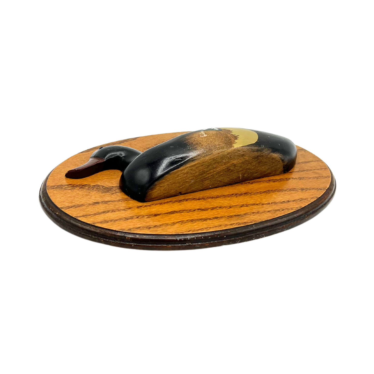 vintage wall mounted duck decoy