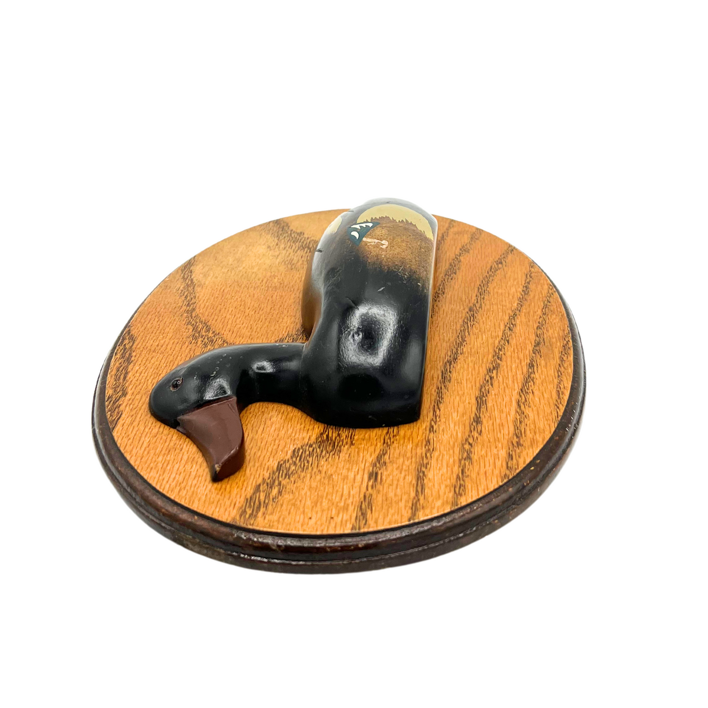 vintage wall mounted duck decoy