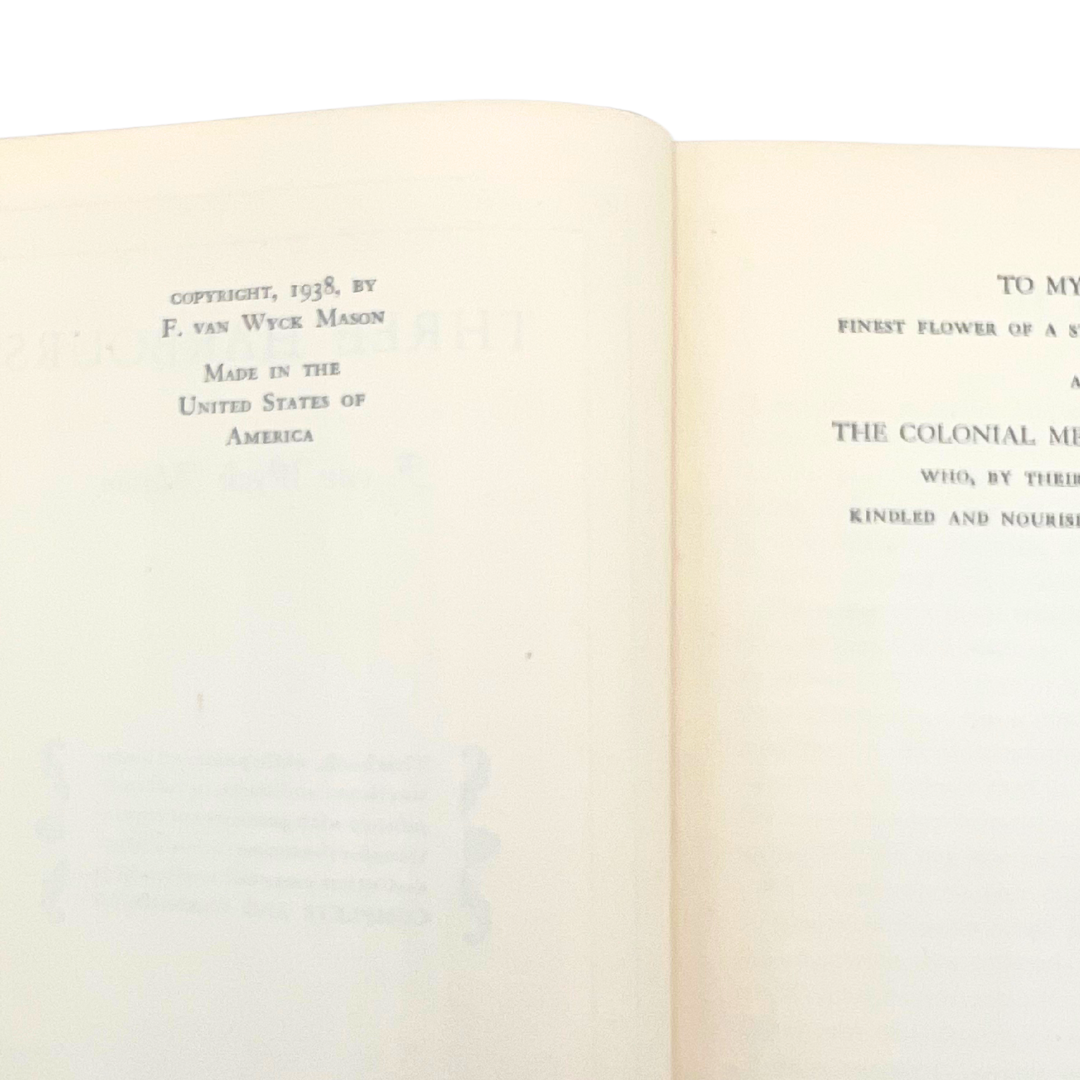 1938 book: Three Harbours