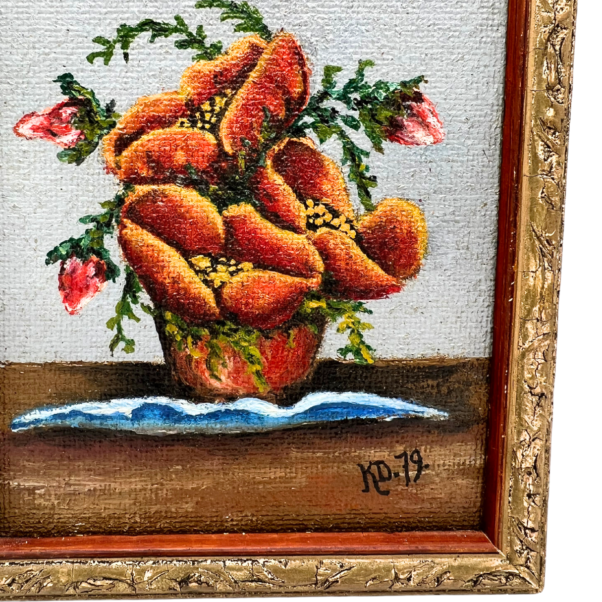 1979 small still life painting