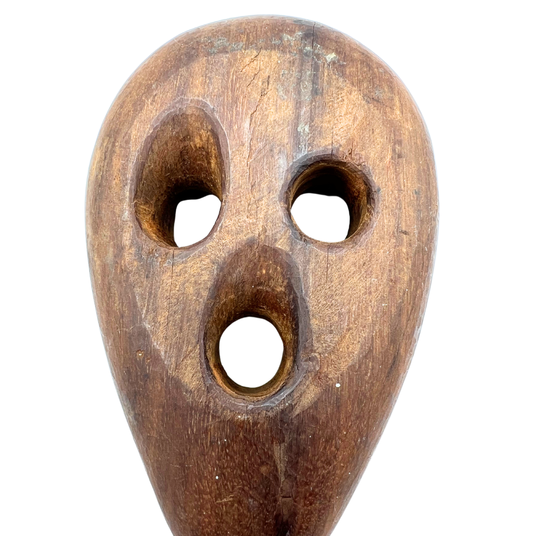 salvaged teak deadeye