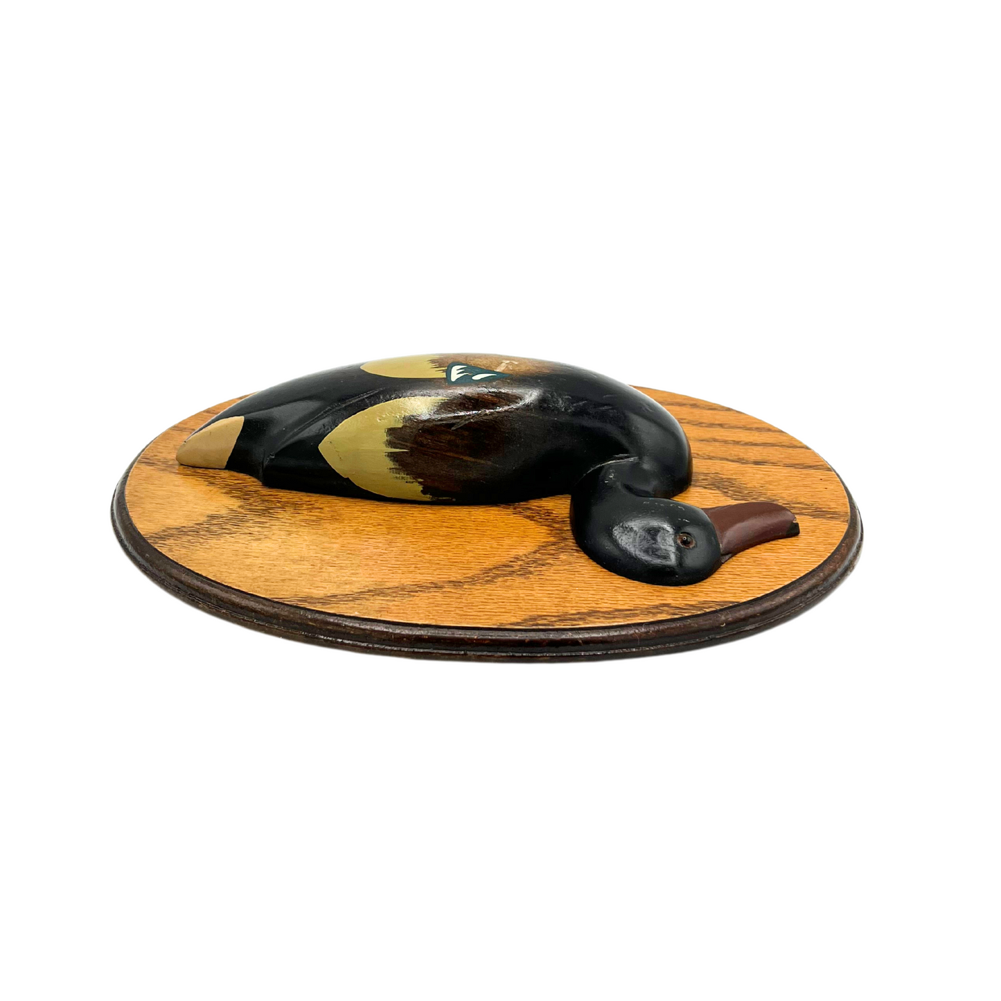 vintage wall mounted duck decoy