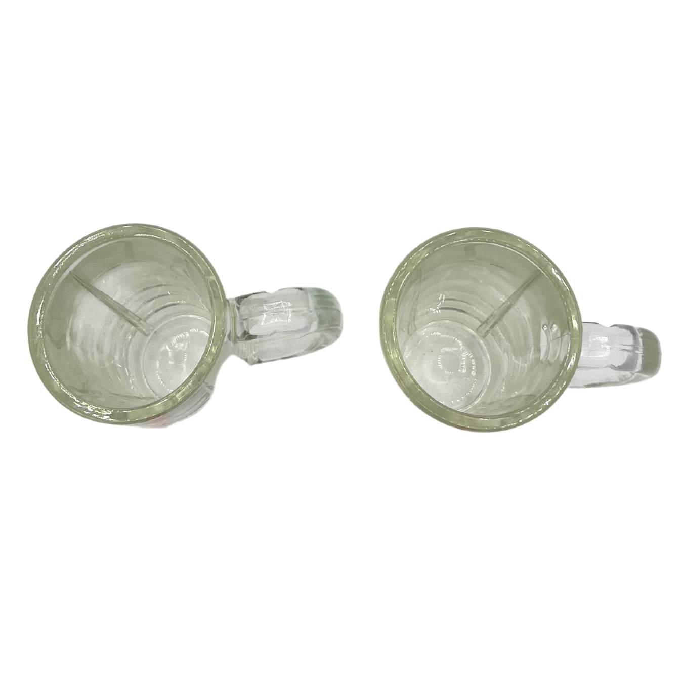 pair of vintage Heineken mugs