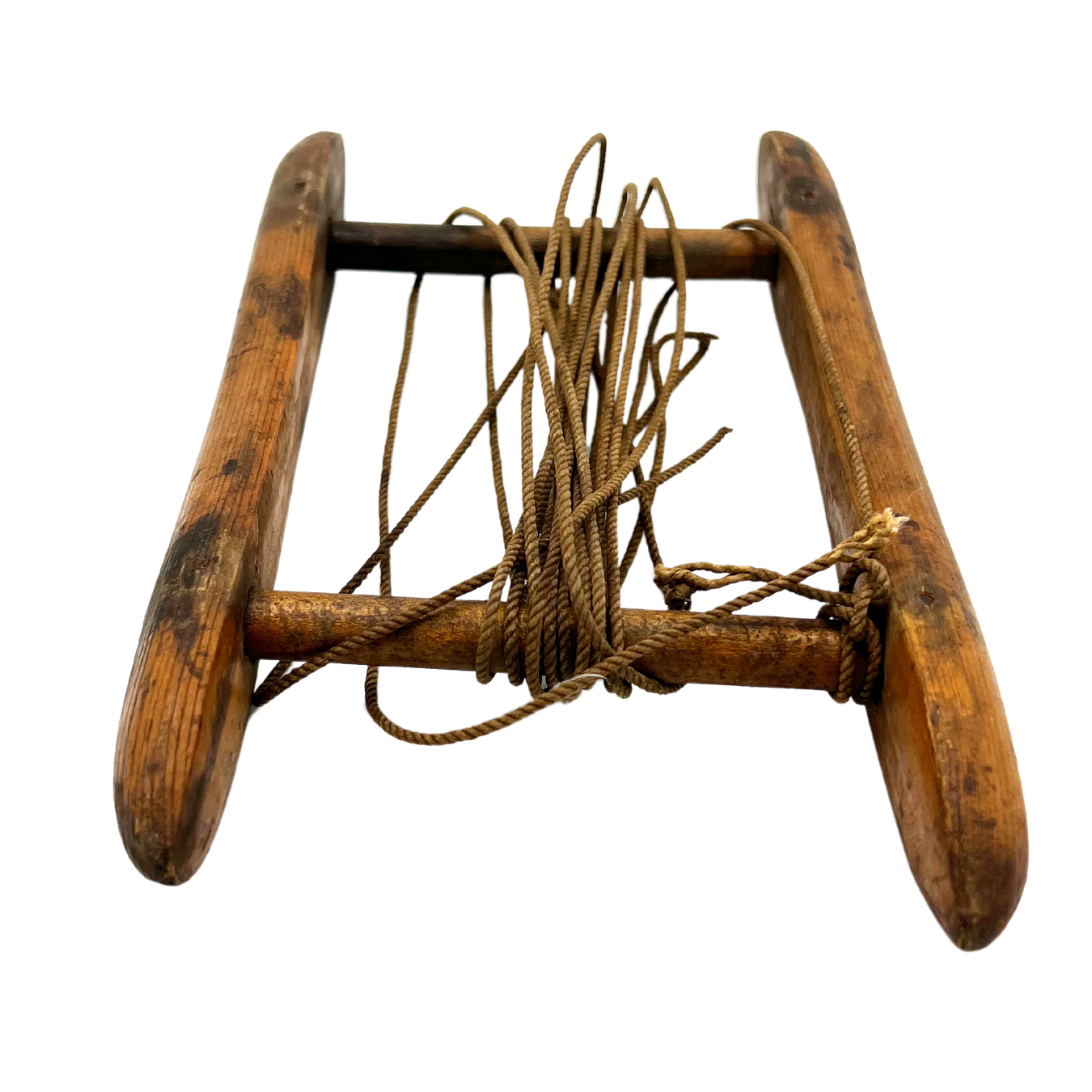 antique fishing hand line