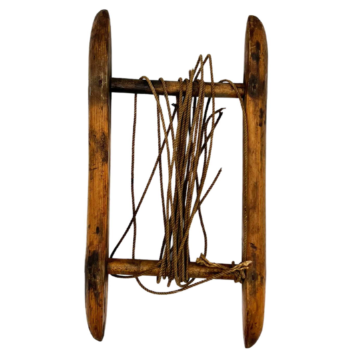 antique fishing hand line