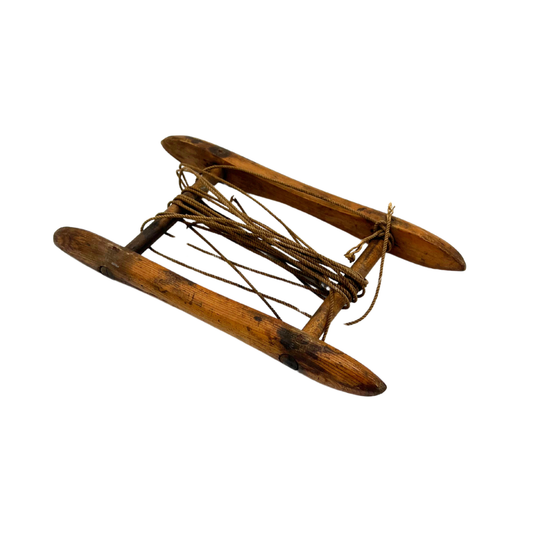 antique fishing hand line