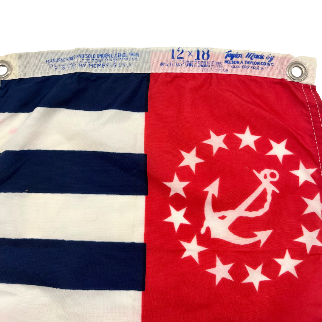 vintage Power Squadrons ensign flag