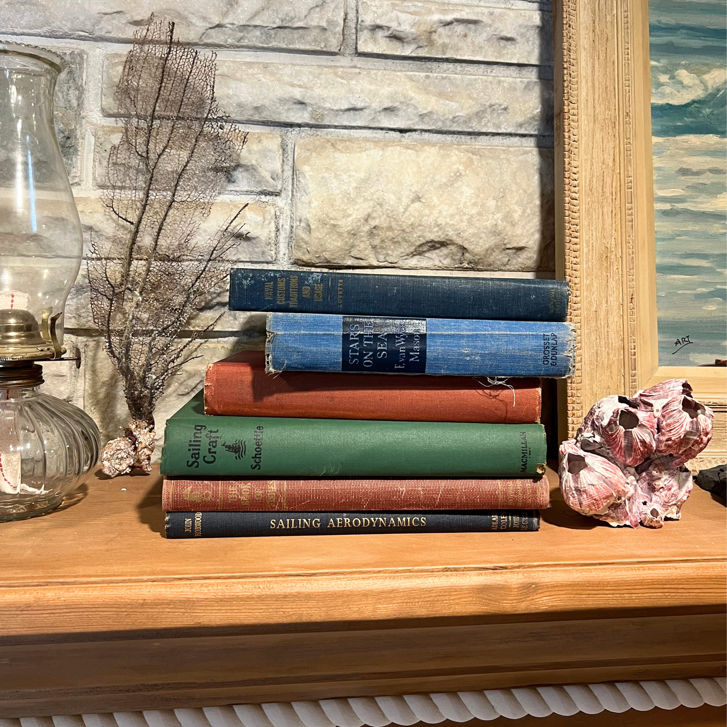 1943 hardcover book: Sailing Craft