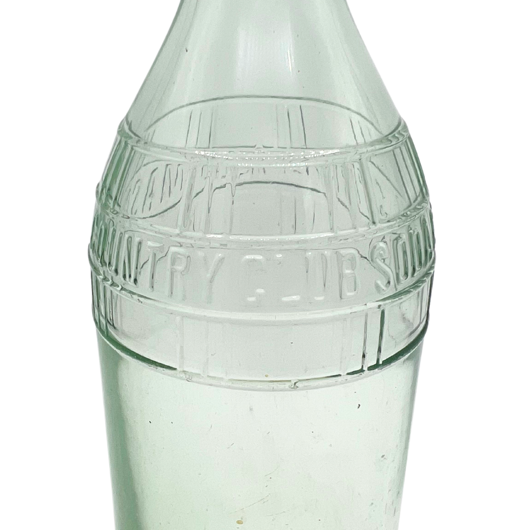antique Country Club Soda bottle
