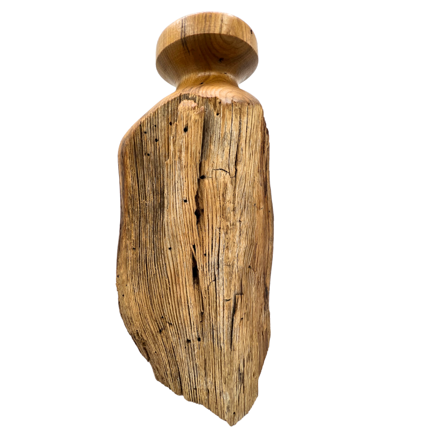 vintage firewood vase