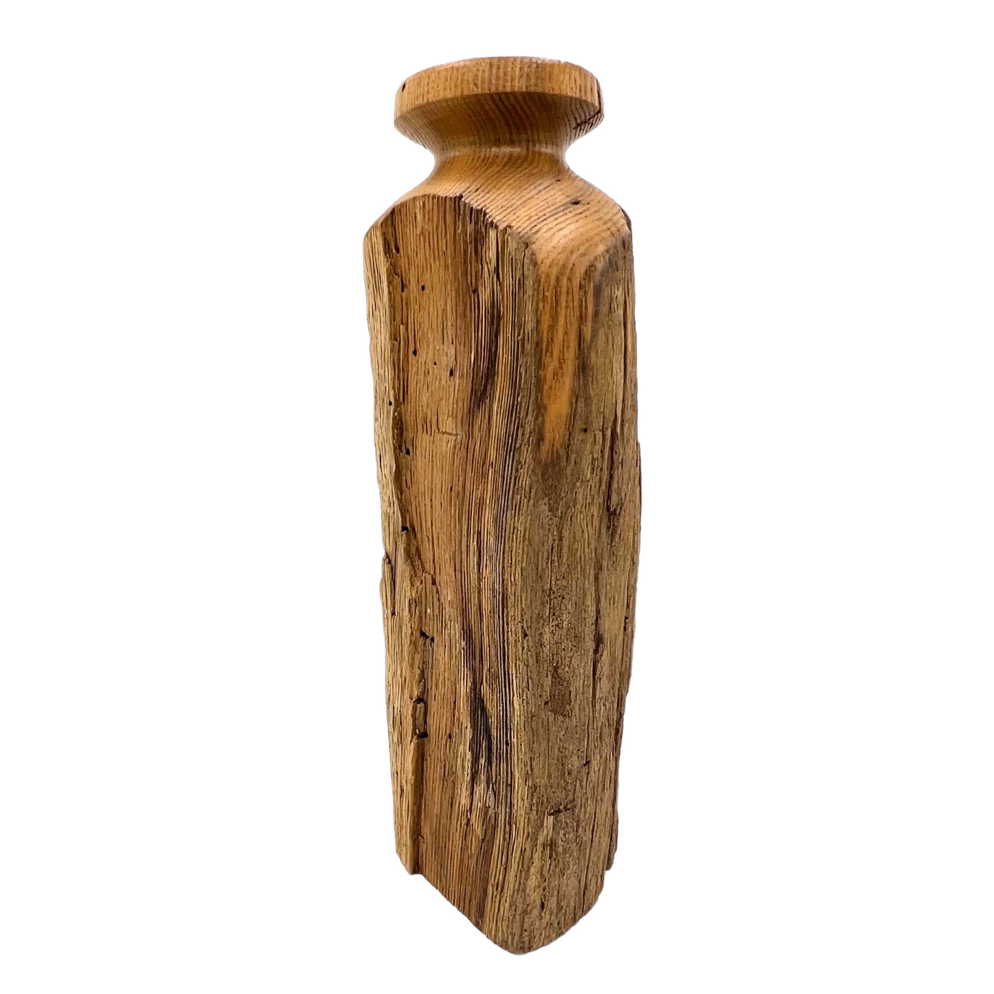 vintage firewood vase