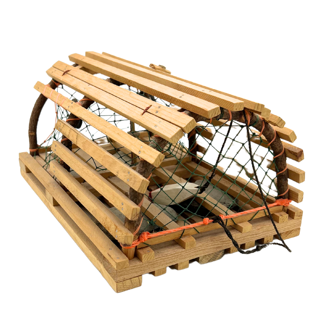 handmade mini lobster trap