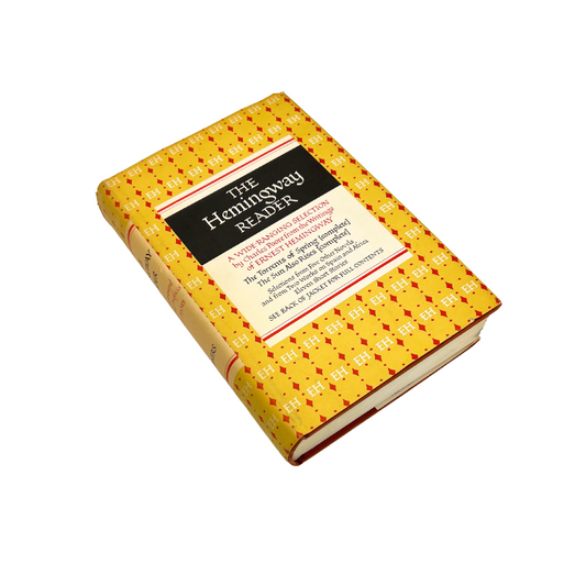 1953 hardcover book: The Hemingway Reader
