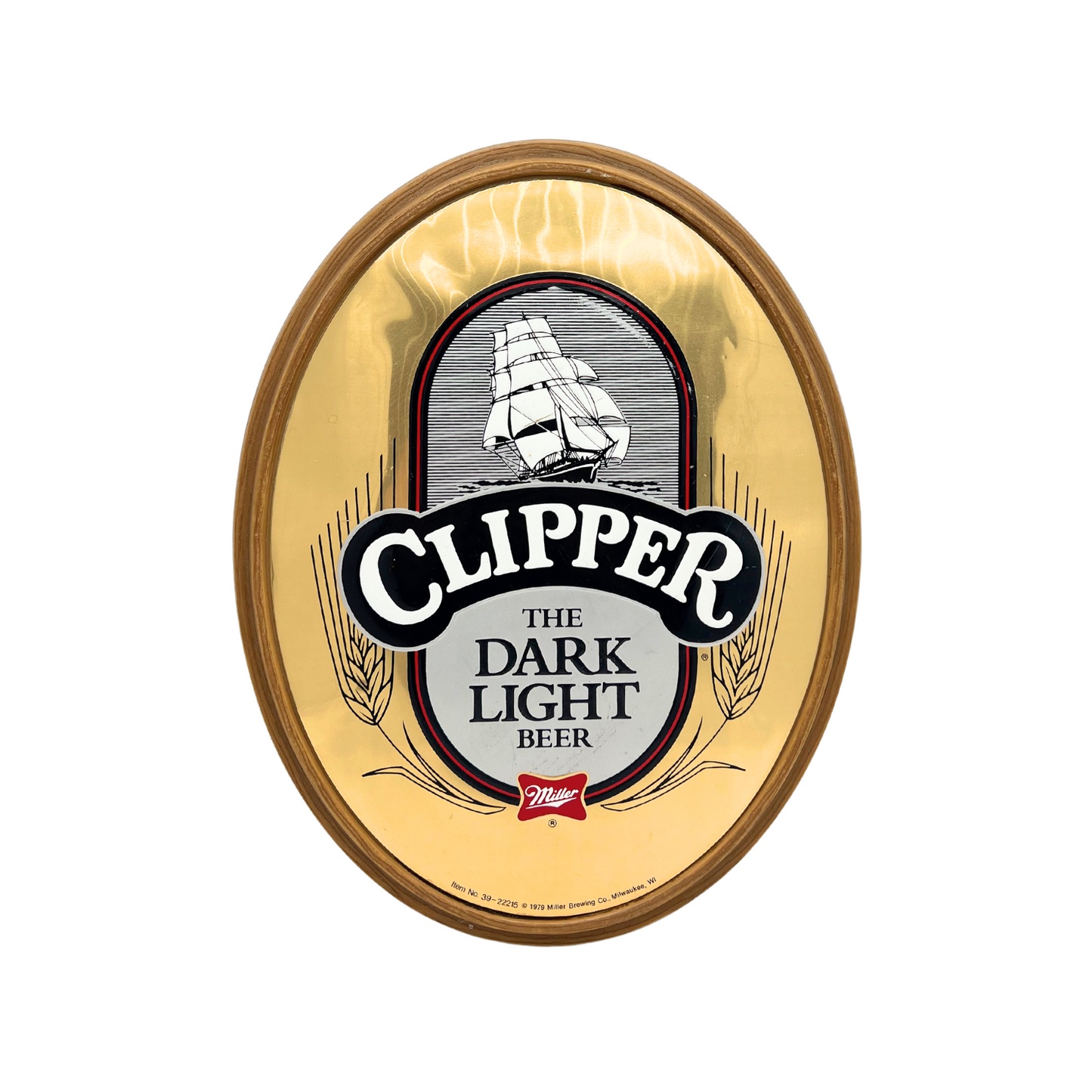 1979 Miller Clipper beer plaque