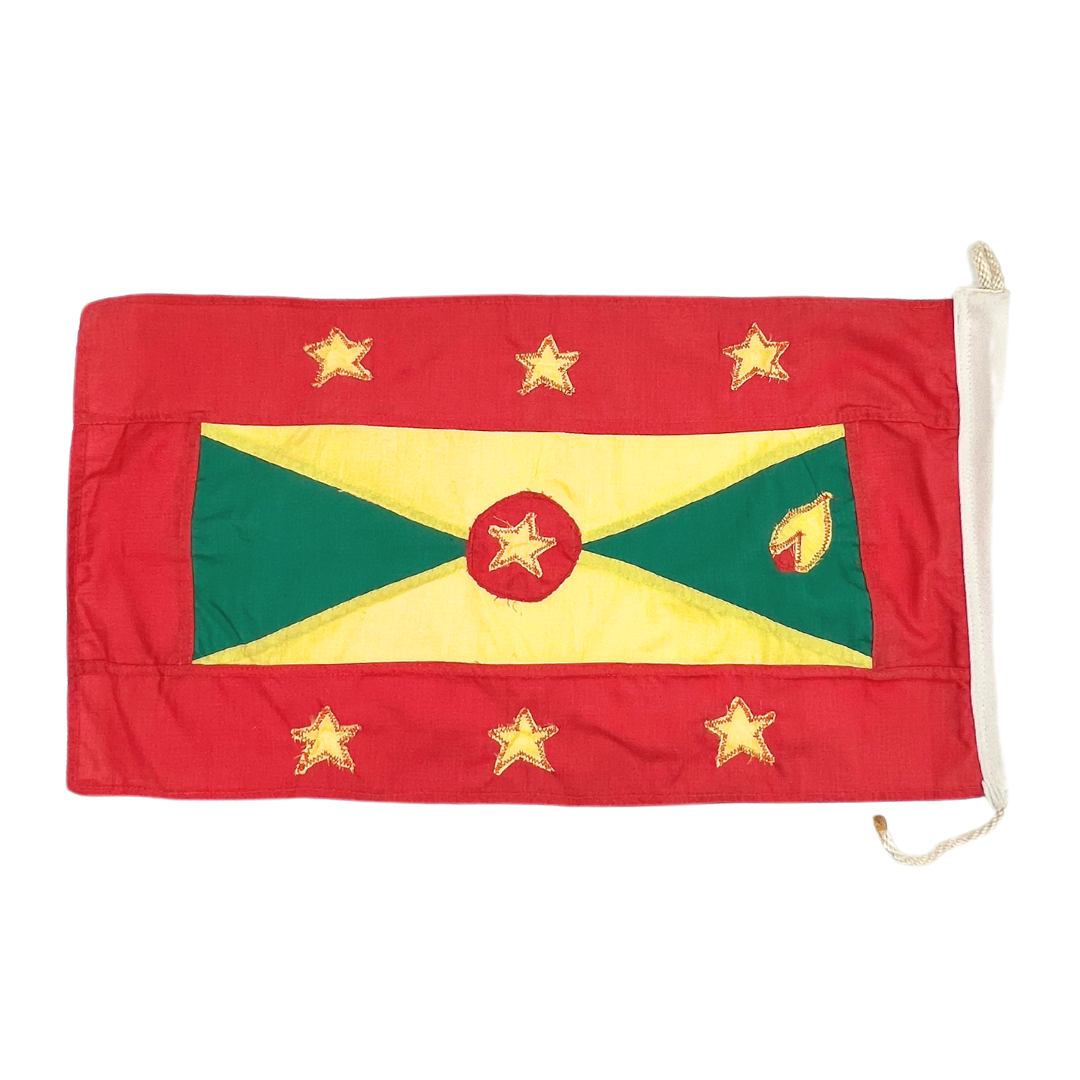 vintage cotton Grenada courtesy flag