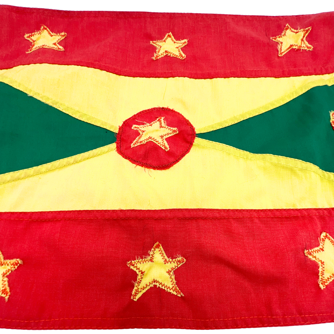 vintage cotton Grenada courtesy flag