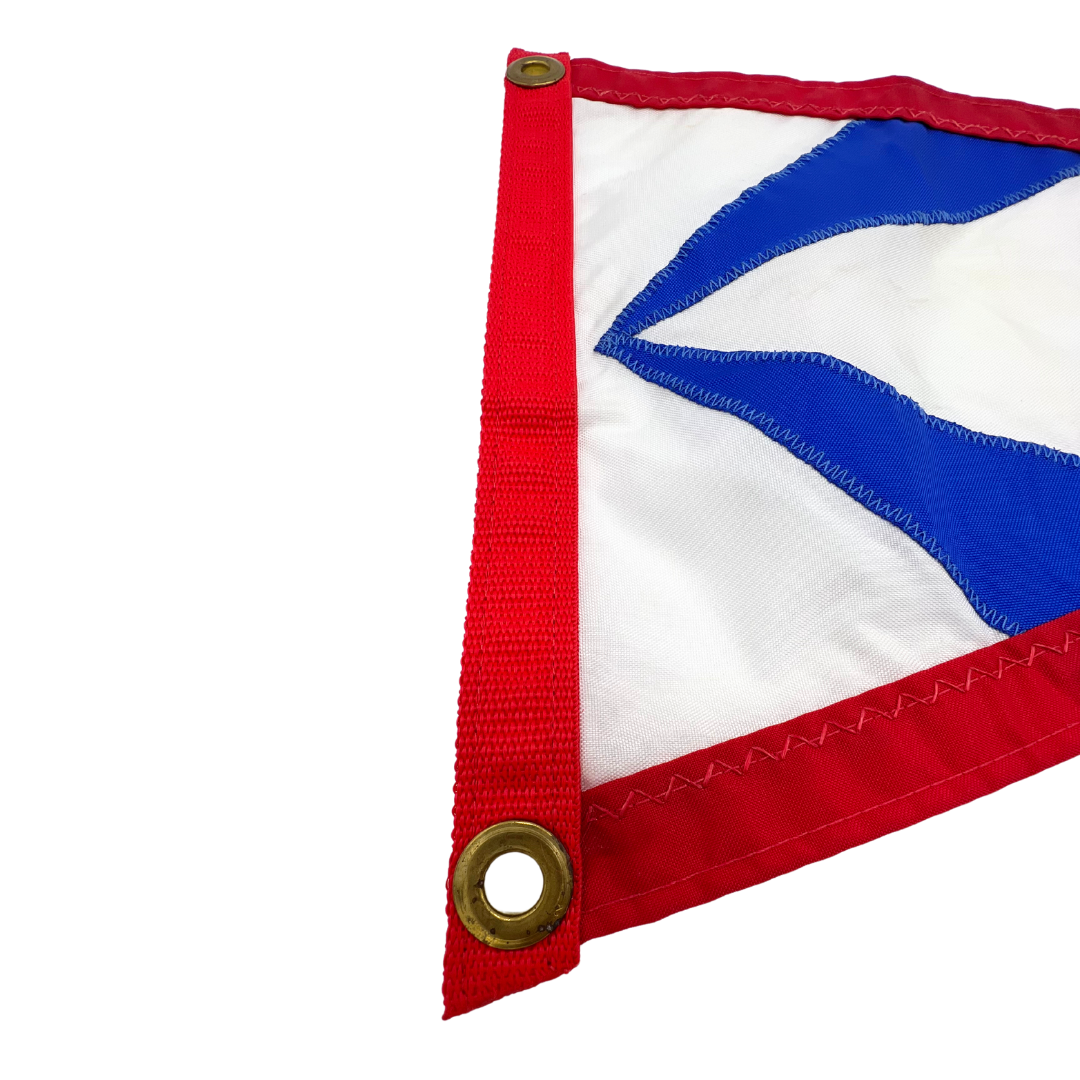 vintage sailboat yacht club burgee
