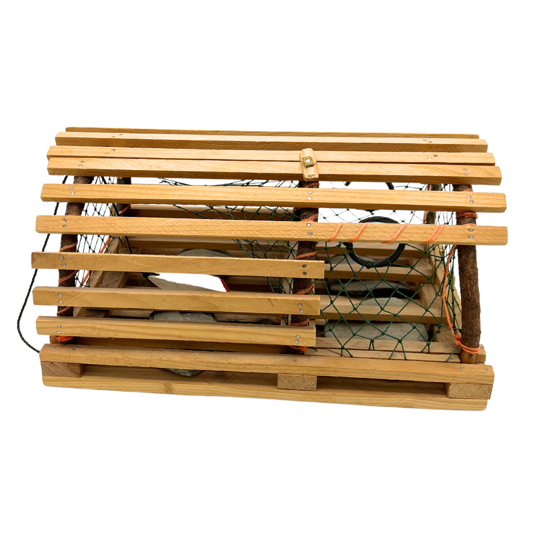 handmade mini lobster trap
