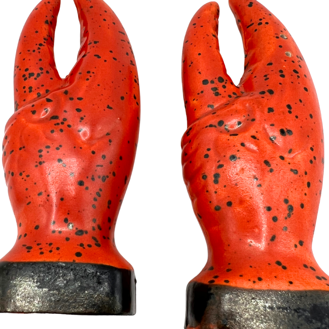 pair of vintage ceramic salt and pepper shakers