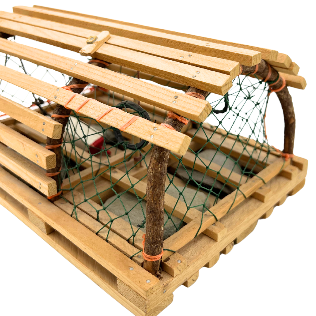 handmade mini lobster trap
