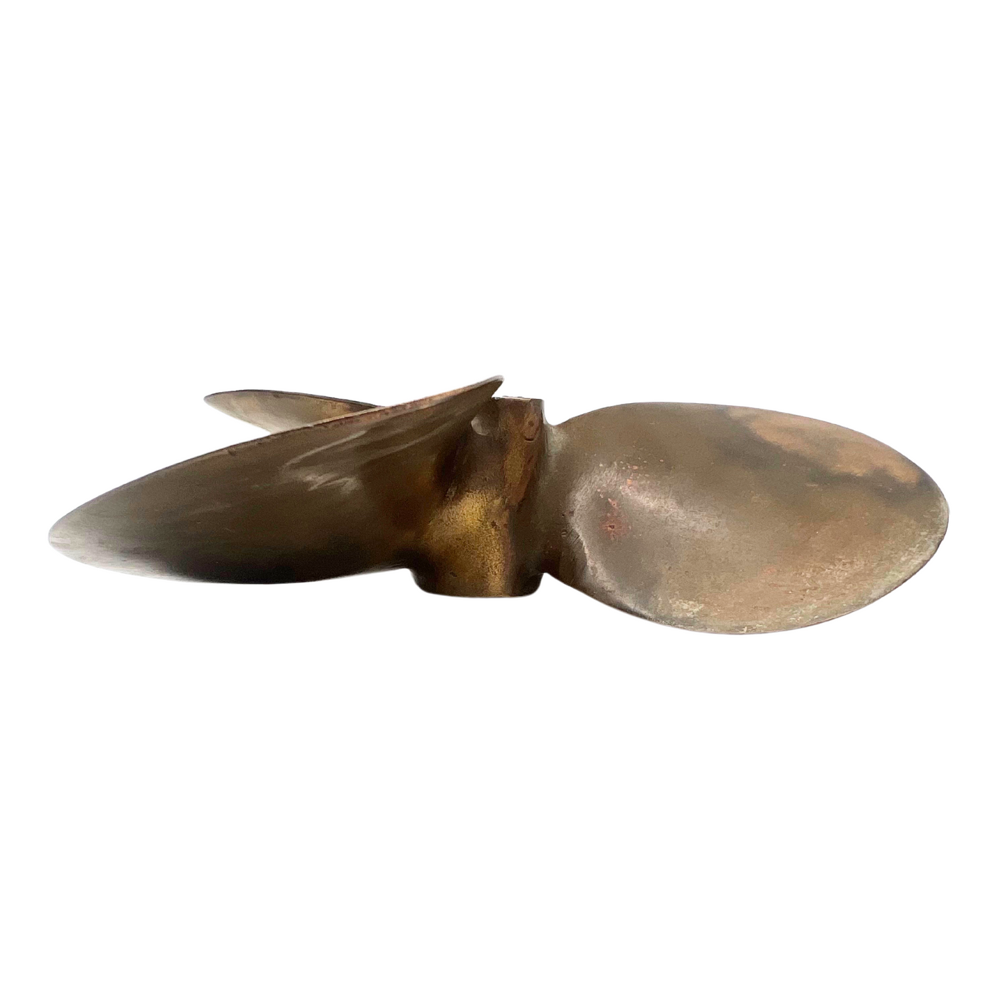 vintage brass propeller