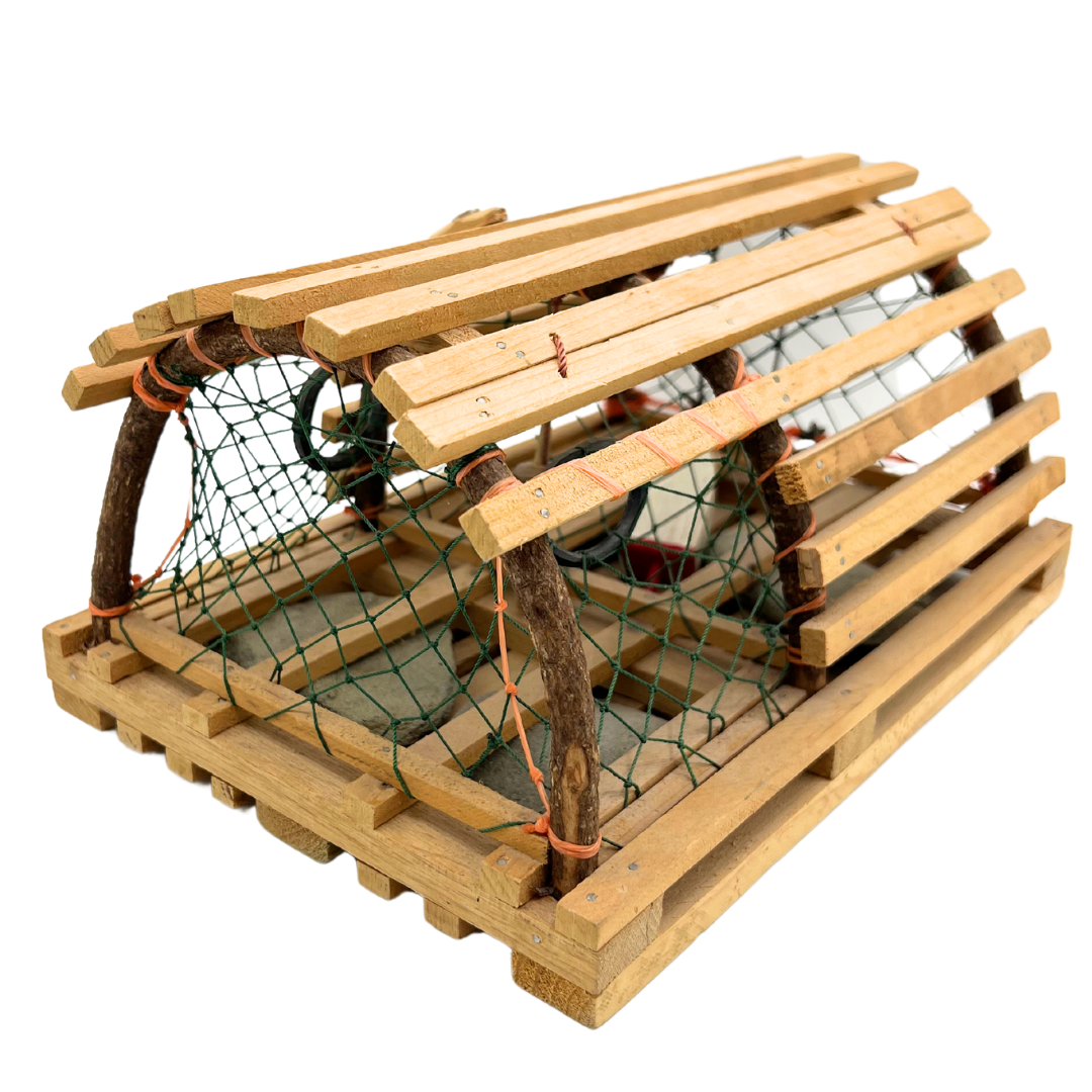handmade mini lobster trap