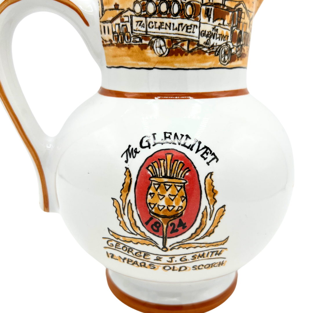 vintage Glenlivet pitcher