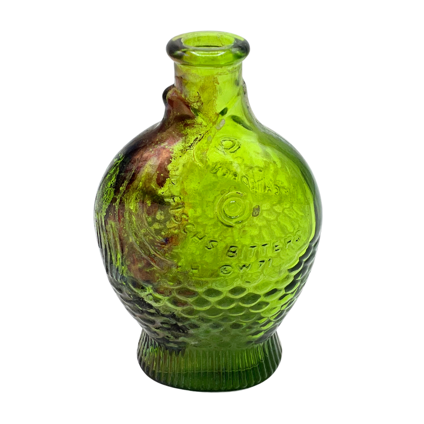 vintage Dr. Fisch's Bitters Childrens Delight fish bottle