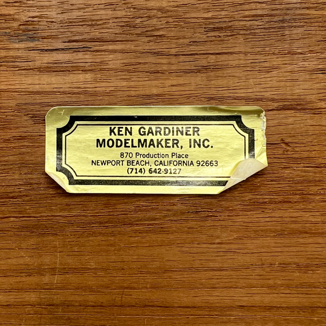 Ken Gardiner handmade half hull