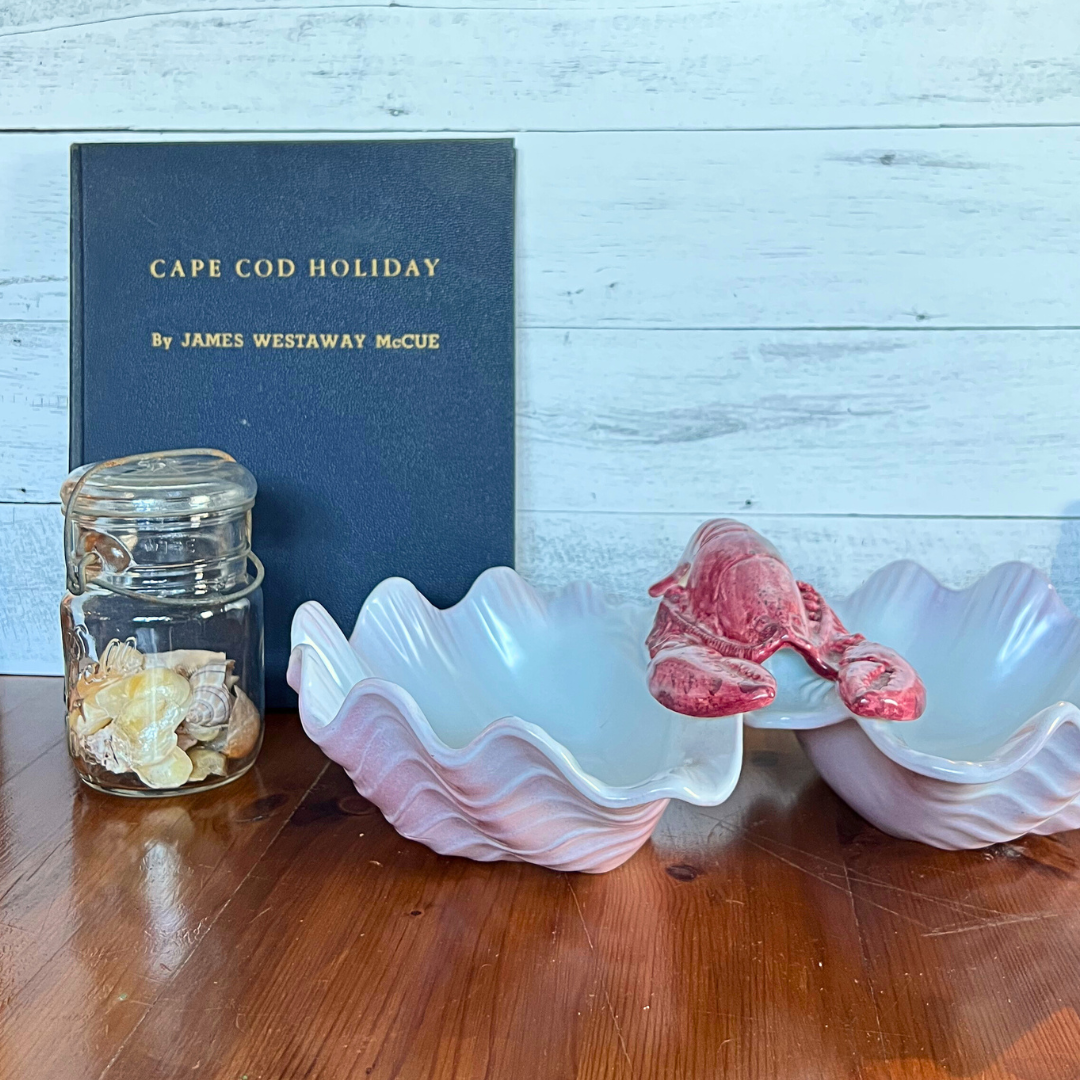 vintage lobster serving dish