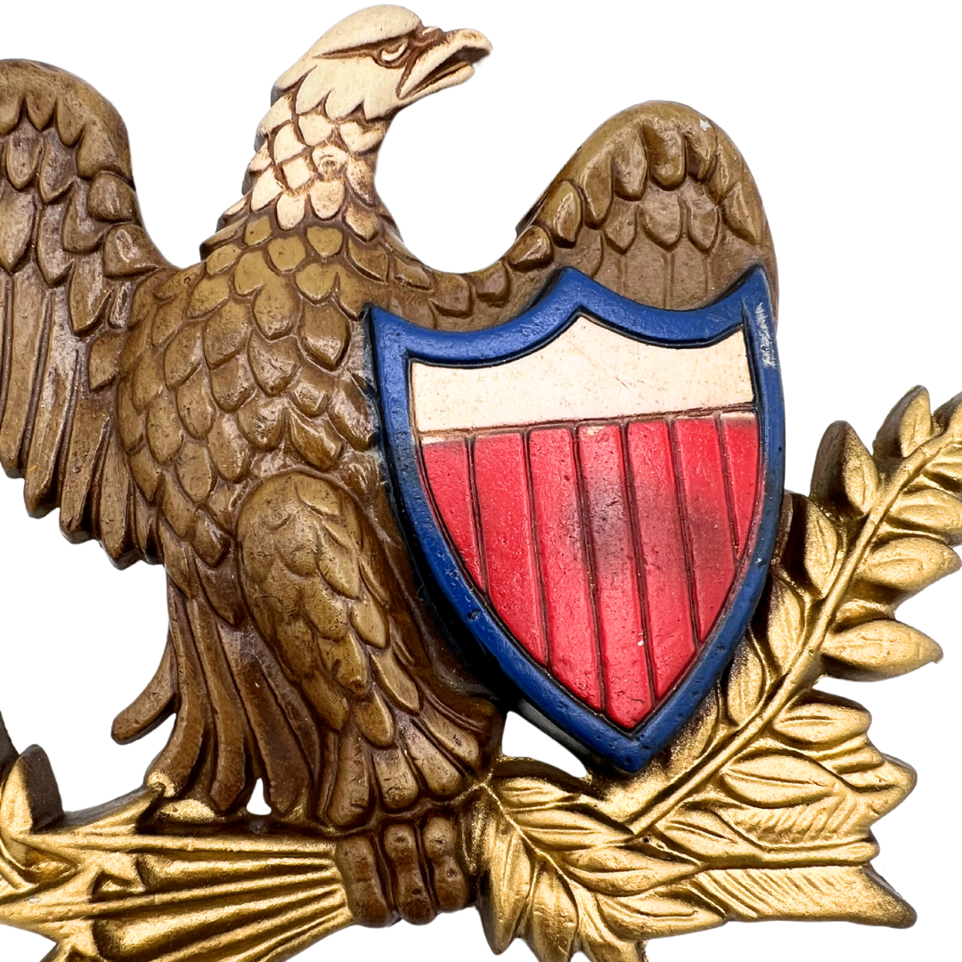 vintage Sexton metal eagle wall hanging