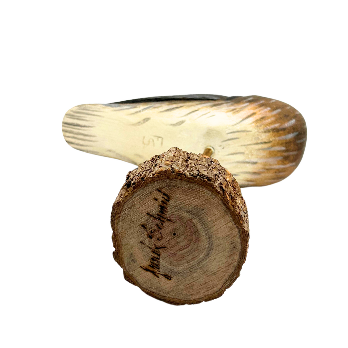 Frank Schmid sandpiper decoy