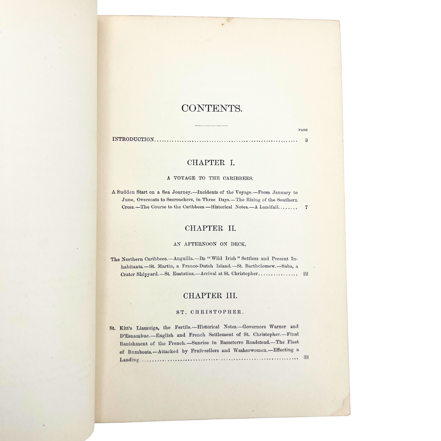 1887 book: Down the Islands