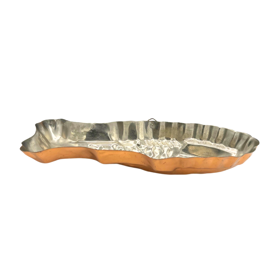 vintage copper fish mold