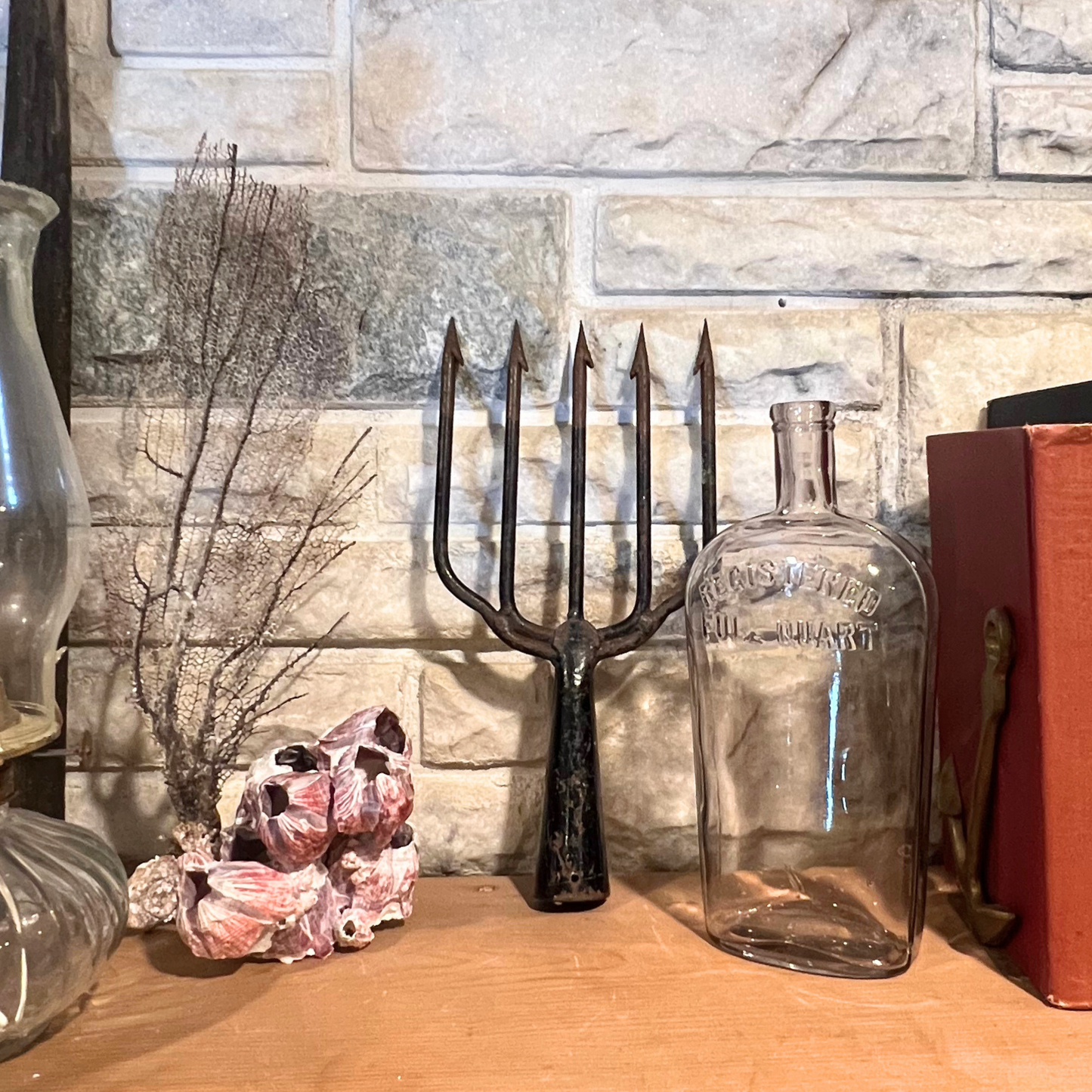 vintage eel fork