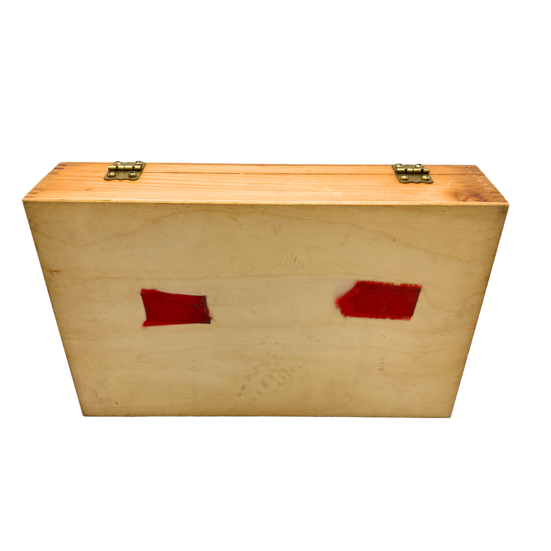 vintage nautical wooden box