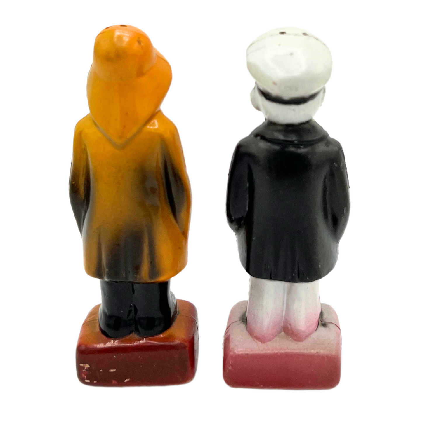 vintage cap'n pepper and old salty shaker set