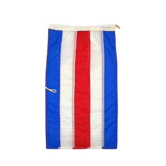 salvaged nautical signal flag - letter C
