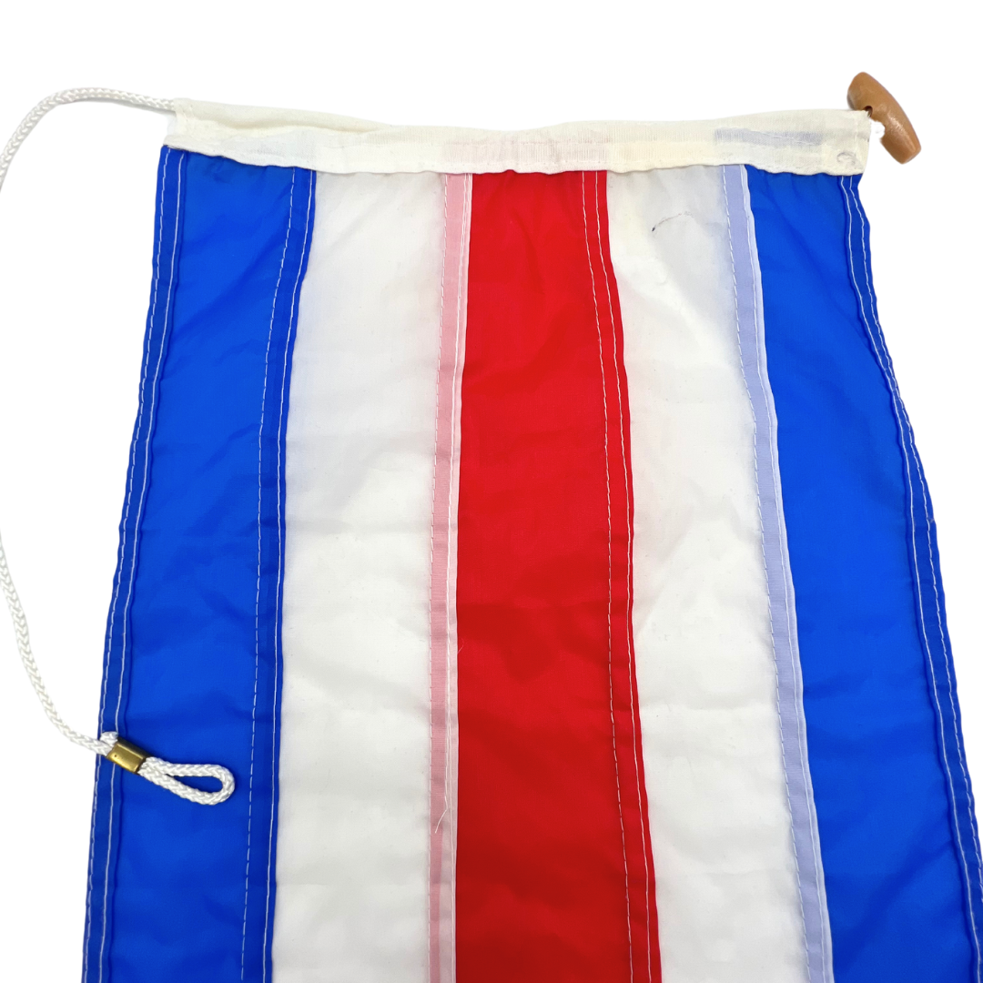salvaged nautical signal flag - letter C