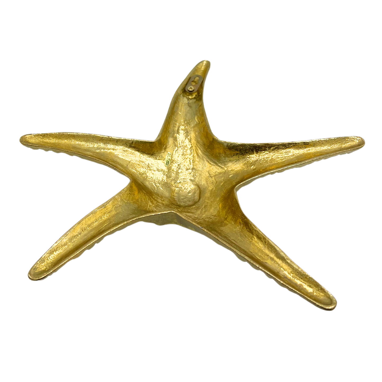 vintage brass starfish