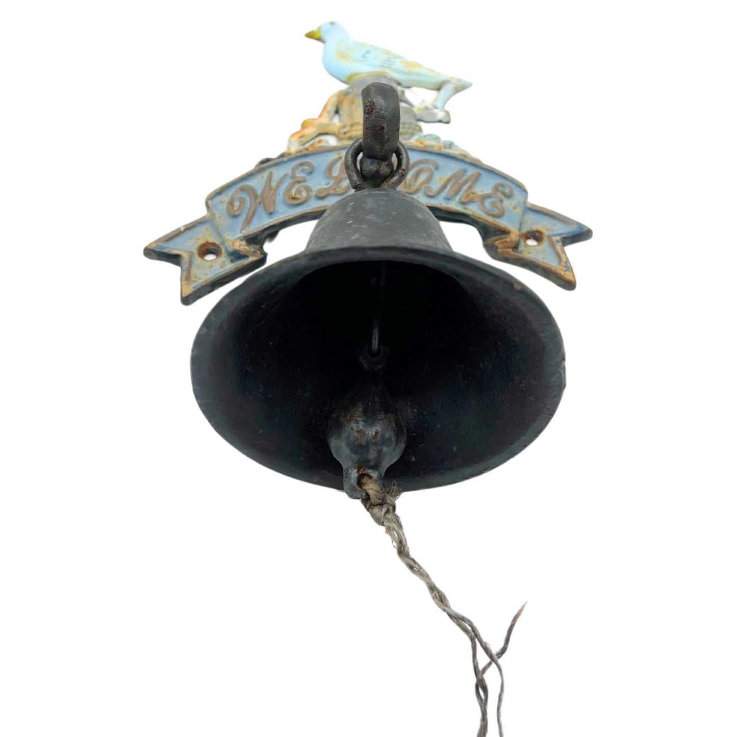 vintage cast iron seagull bell