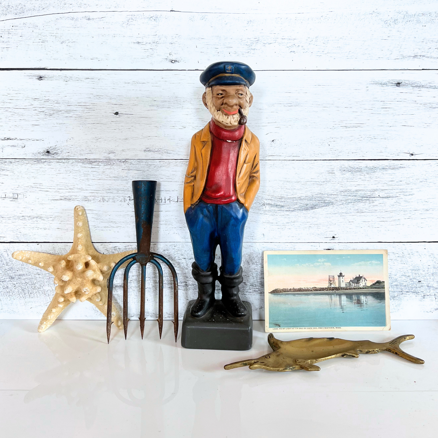 vintage ceramic sea captain