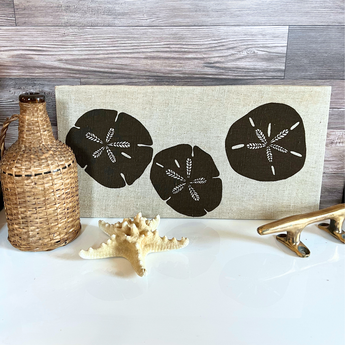 1980 Marushka sand dollar print