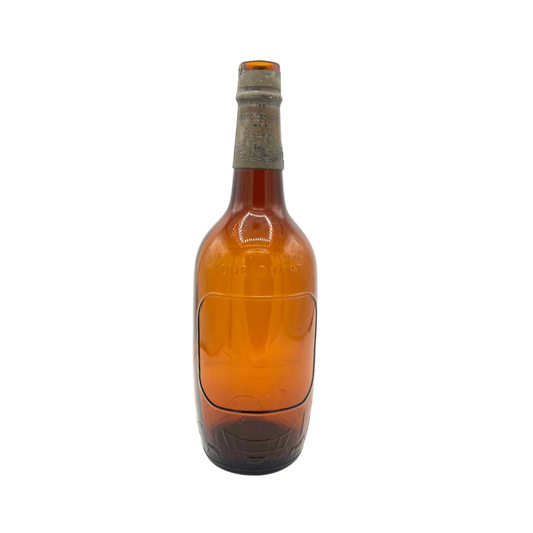 vintage Barclay & Co Limited amber whiskey bottle