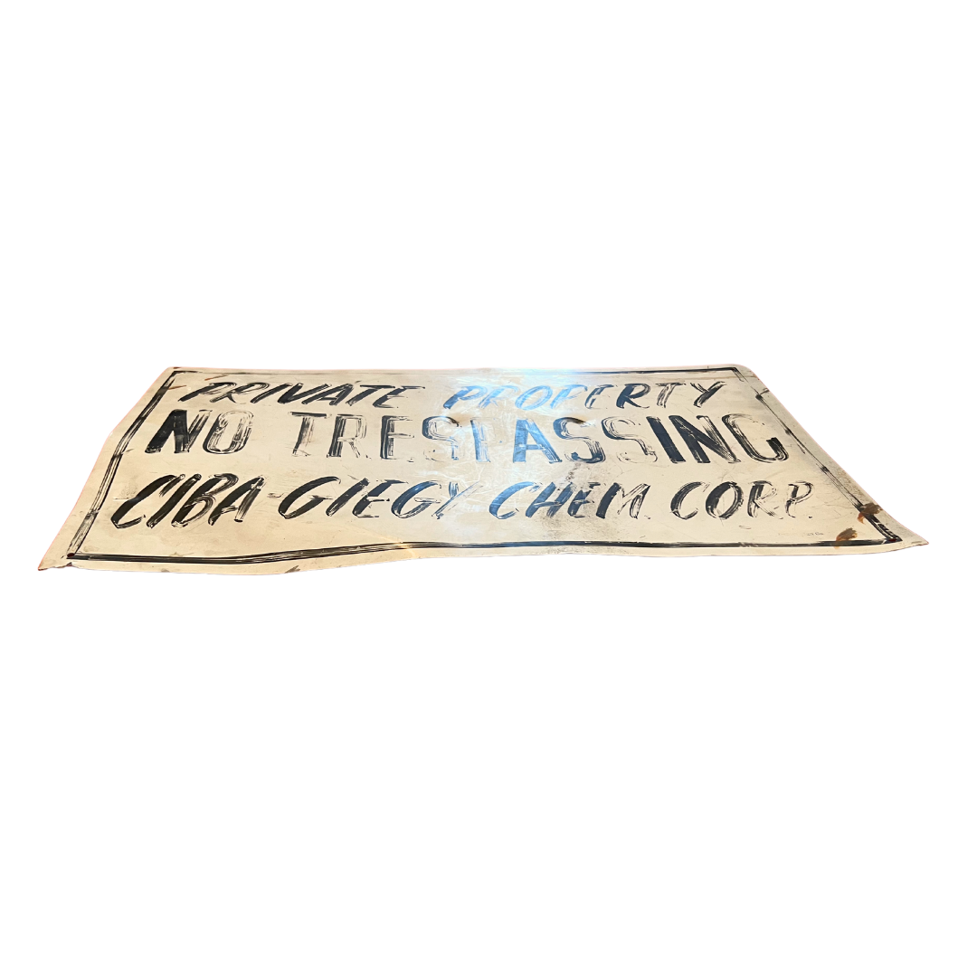 vintage Ciba-Geigy sign