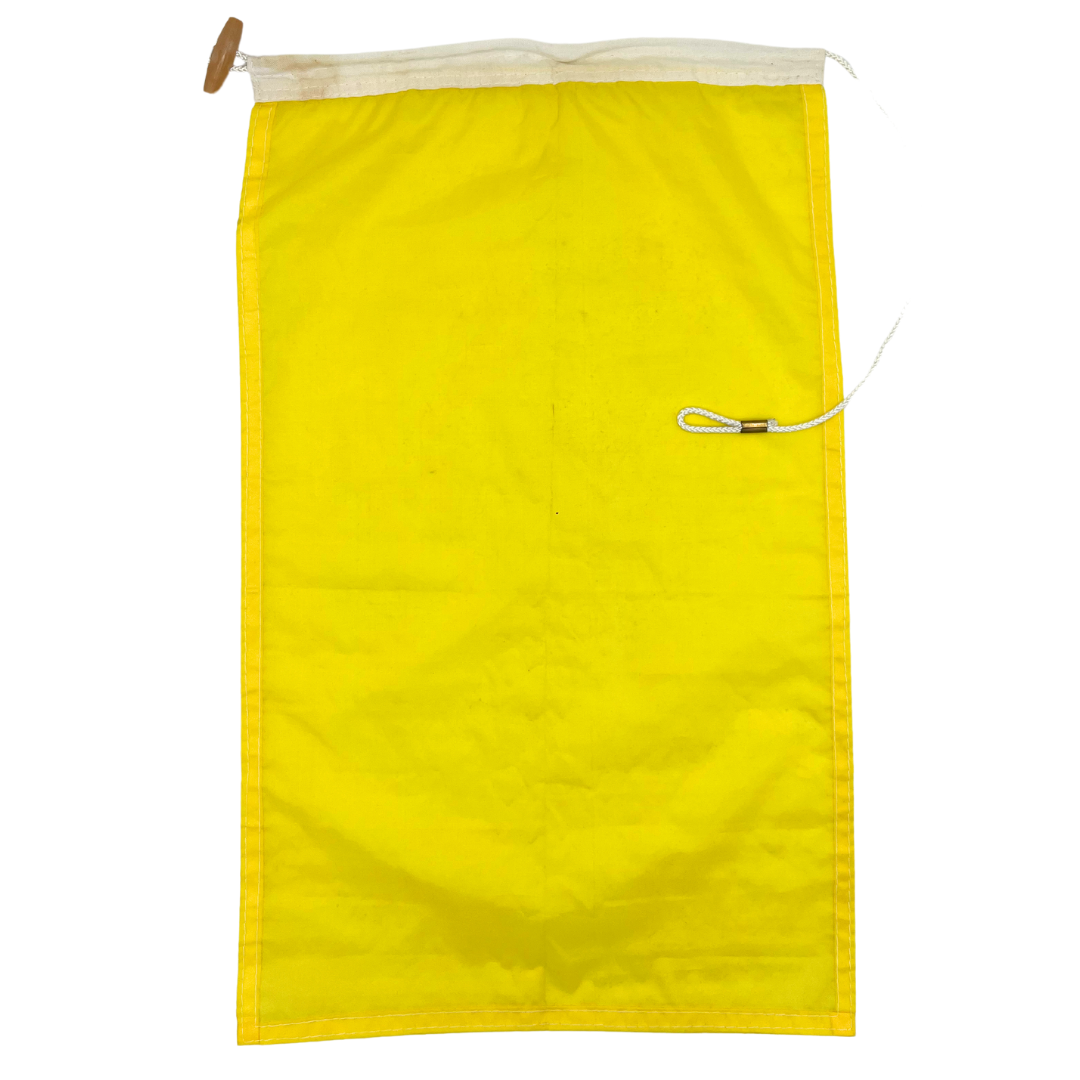 salvaged nautical signal flag - letter Q