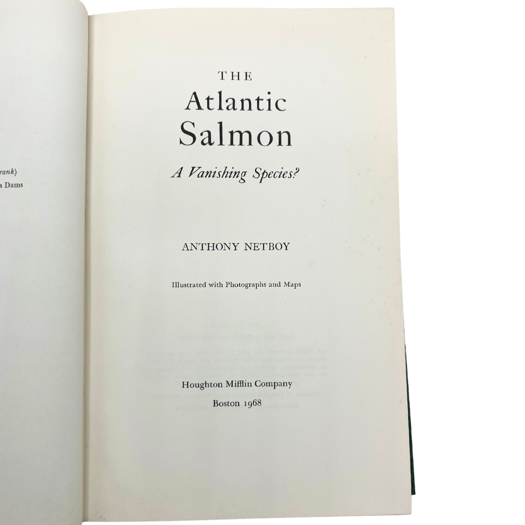 1968 book: The Atlantic Salmon
