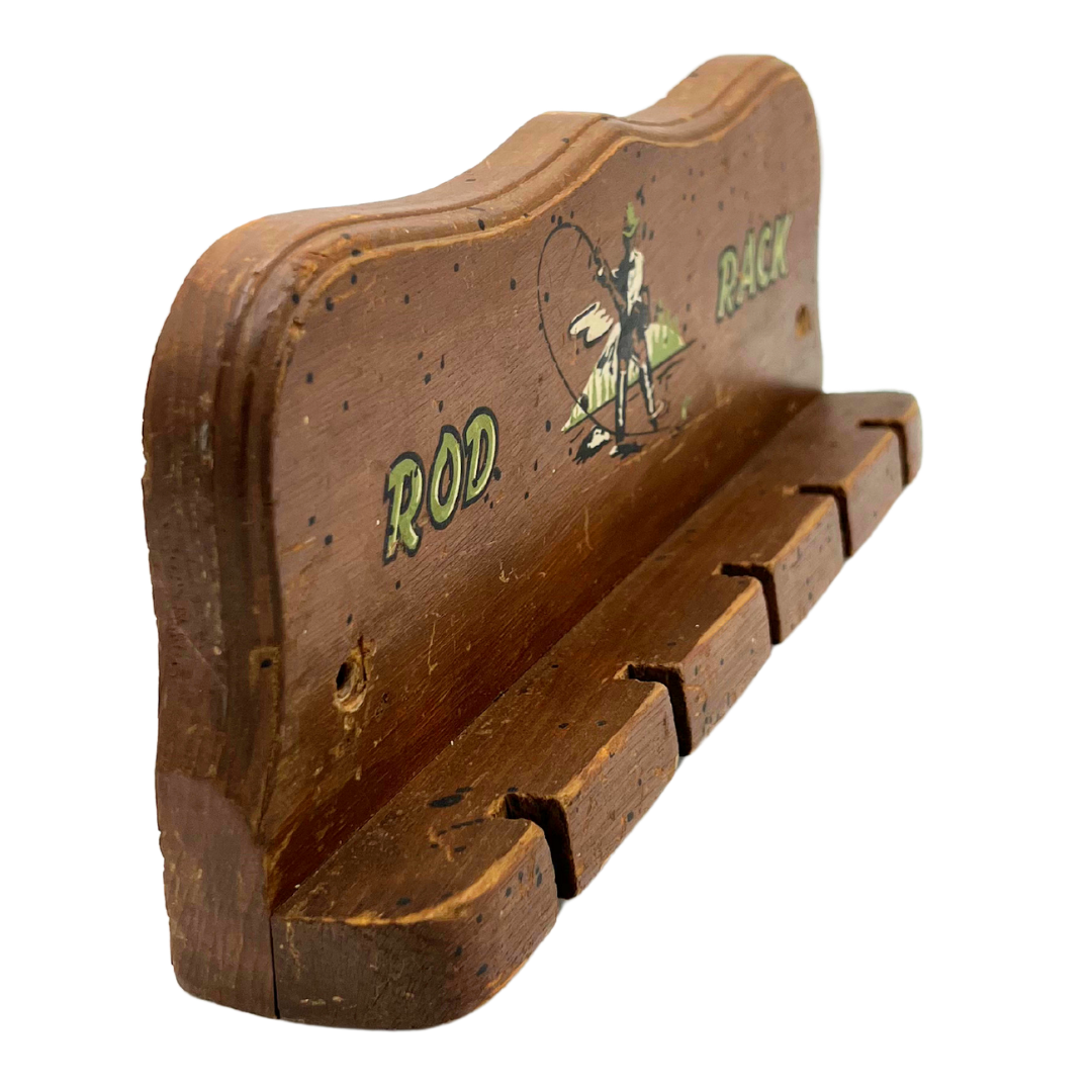 vintage rod rack