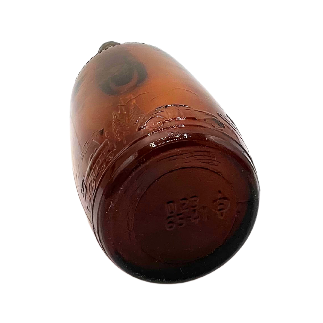 vintage Barclay & Co Limited amber whiskey bottle